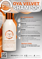 OYA Velvet Shampoo (sulfate-free) (10.1 fl. oz)