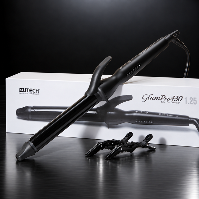 GLAMPRO430 1.25 CERAMIC CURLING IRON