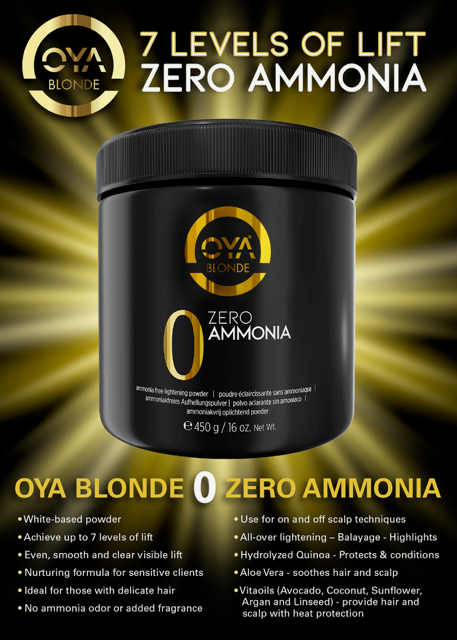OYA Blonde 0 Zero Ammonia Lightening Powder